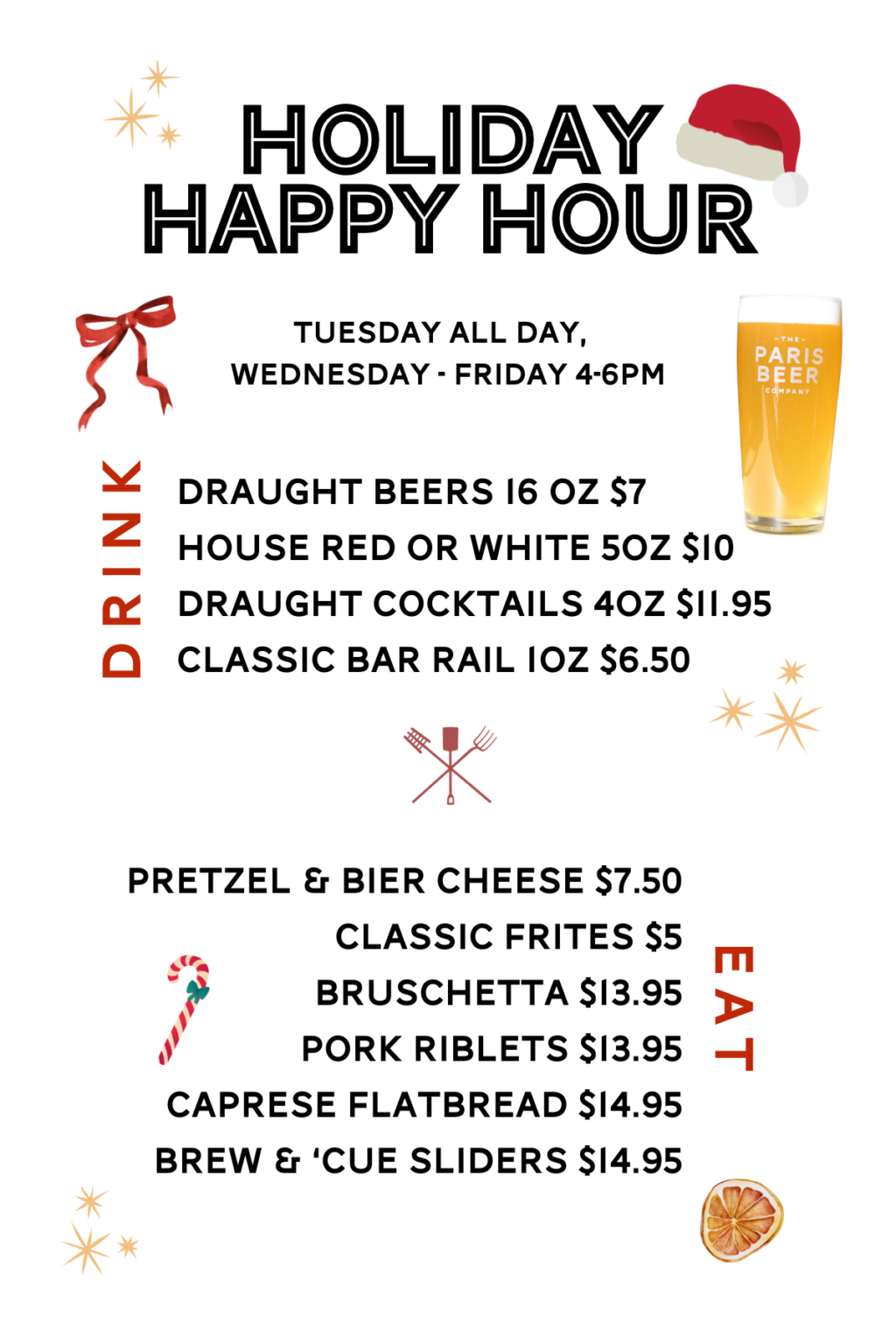 Holiday HAppy Hour Menu (6)